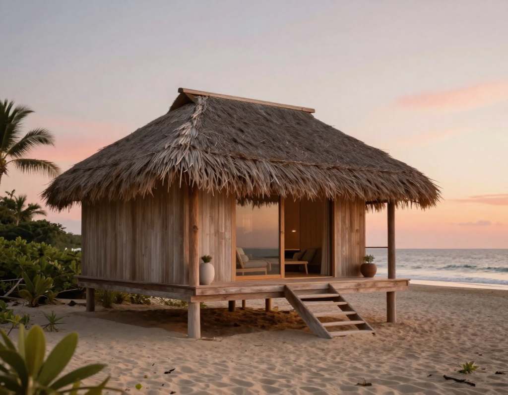 freepik modern elegant wooden hut elevated on sand palmlea 32550