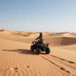 freepik realistic photography of a person riding an atv qu 6947